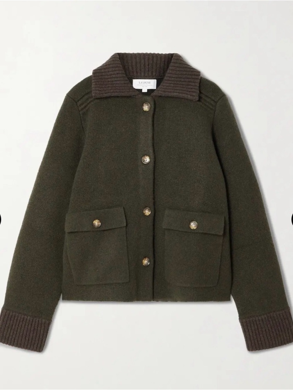 La Ligne Olive Green Theodore Jacket